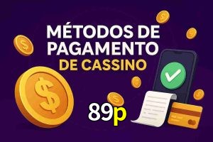 Métodos de Pagamento no 89p